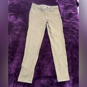 Green Skinny Jeggings